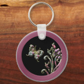 Porte-clés Papillon courbé (Recto)