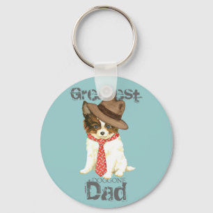 Porte-clés Papillon Dad