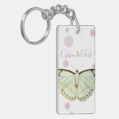 Porte-clés Papillon de beauté verte à la menthe (Devant gauche)
