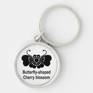 Porte-clés Papillon de cerisier