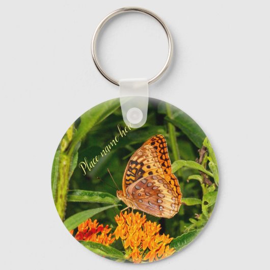 Porte-clés Papillon de la grande friture (Recto)