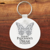 Porte-clés Papillon de la maladie de Parkinson (Recto)