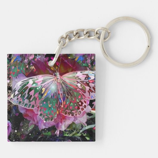 Porte-clés Papillon de l'aube (Dos)