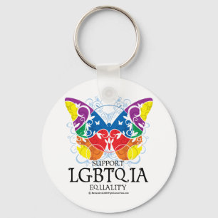 Porte-clés Papillon de LGBTQIA