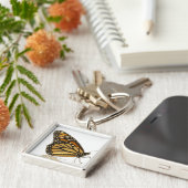 Porte-clés Papillon de monarque (Côté)