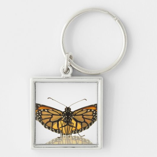 Porte-clés Papillon de monarque avec la diffusion d'ailes (Devant)