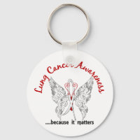 Papillon de tatouage Grunge 6.1 Cancer du poumon