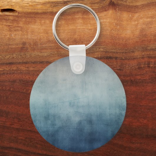 Porte-clés Papillon de texture gris bleu (Verso)