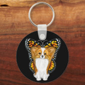 Porte-clés Papillon déguisé (Recto)