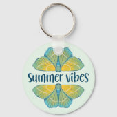 Porte-clés Papillon des Vibes été (Verso)