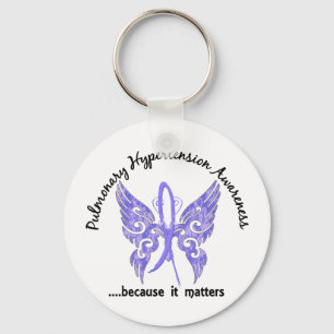 Porte-clés Papillon d'hypertension pulmonaire 6.1