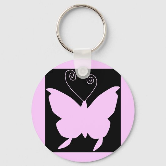 Porte-clés Papillon Diva (Recto)