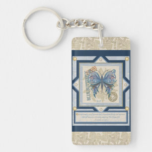 Porte-clés Papillon du bureau de création G