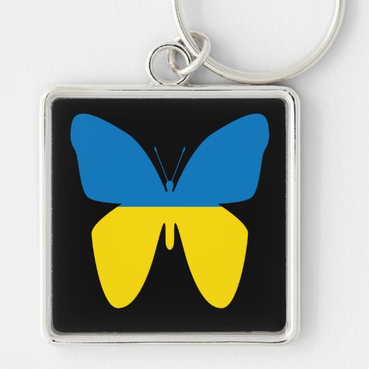 Porte-clés Papillon d'Ukraine (Devant)