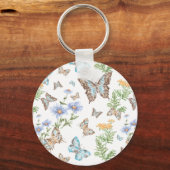 Porte-clés Papillon, effet Art (Recto)