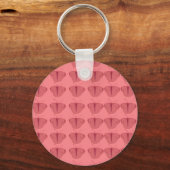 Porte-clés Papillon en rouge (Recto)