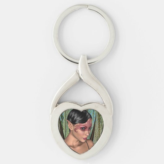 Porte-clés Papillon Fée (Devant)