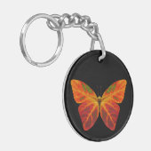 Porte-clés Papillon feuille Aspen 2 (Devant gauche)