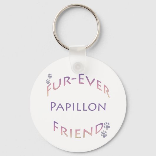 Porte-clés Papillon Furever (Recto)