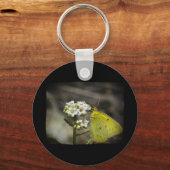 Porte-clés Papillon jaune (Recto)