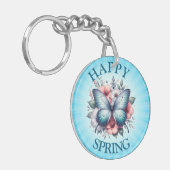 Porte-clés Papillon joyeux du printemps-96282 (Devant gauche)