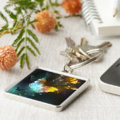 Porte-clés Papillon lumineux et papillons de nuit (Côté)