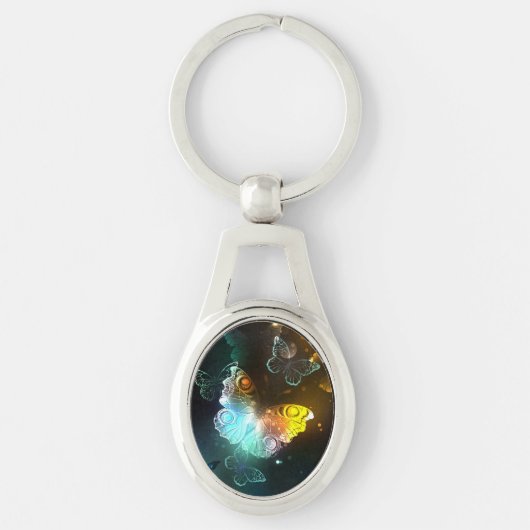 Porte-clés Papillon lumineux et papillons de nuit (Devant)