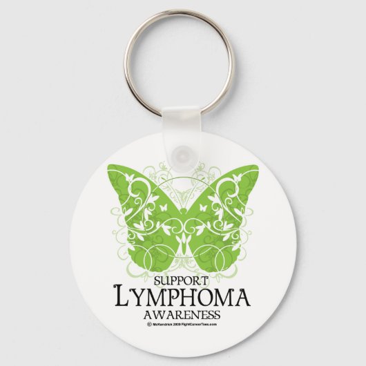 Porte-clés Papillon Lymphoma (Recto)
