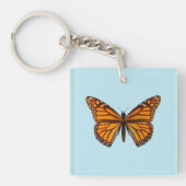 Porte-clés Papillon Monarque (Devant)