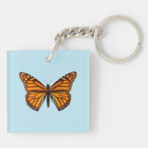 Porte-clés Papillon Monarque