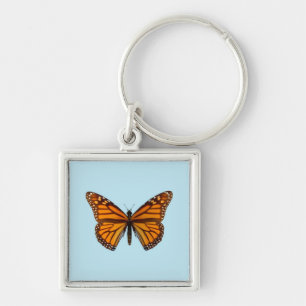 Porte-clés Papillon Monarque