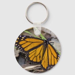 Porte-clés Papillon monarque
