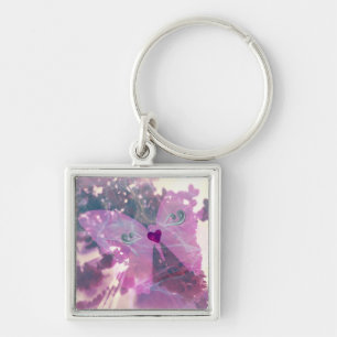 Porte-clés Papillon mystique