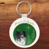 Porte-clés Papillon Peace (Recto)