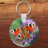 Porte-clés Papillon Peacock (Recto)