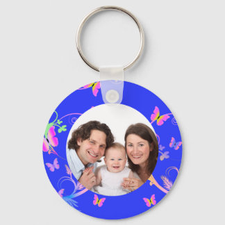 Porte-clés Papillon/ Photo