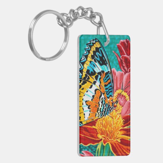 Porte-clés Papillon pointu I (Devant gauche)