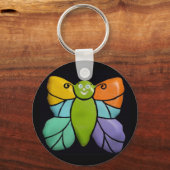 Porte-clés Papillon, Porte - clé (Recto)