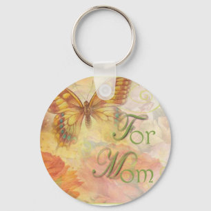 PORTE-CLÉS PAPILLON POUR LE PORTE - CLÉ FLORAL DE MAMAN