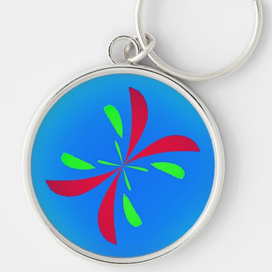 Porte-clés Papillon Rétro (Devant)