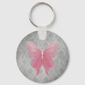 Porte-clés Papillon rose bijoux (Verso)
