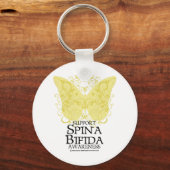 Porte-clés Papillon Spina Bifida (Recto)