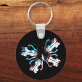 Porte-clés Papillon stylisé 2 (Recto)