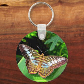 Porte-clés Papillon sur une feuille (Recto)