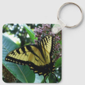 Porte-clés Papillon Swallowtail I sur Milkweed à Shenandoah (Dos)