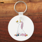 Porte-clés Papillon Unicorn (Recto)