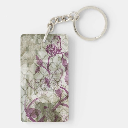 Porte-clés Papillons arabes IV (Dos)