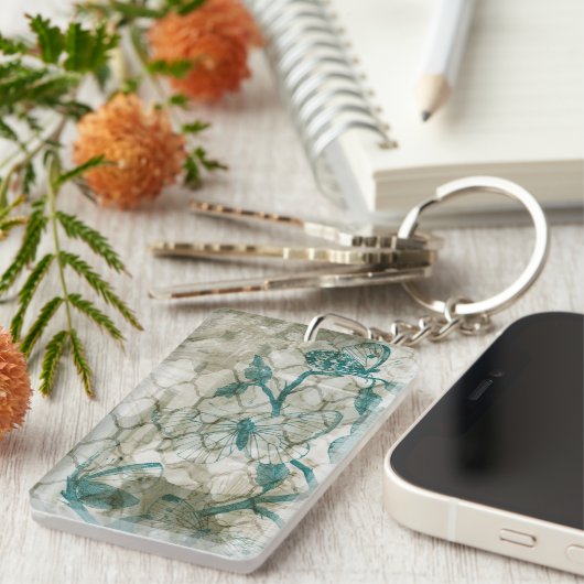 Porte-clés Papillons arabes VI (Devant droit)