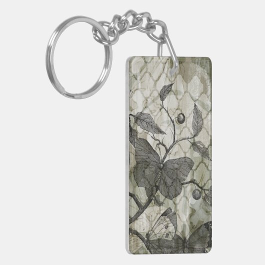 Porte-clés Papillons Arabesques I (Devant gauche)