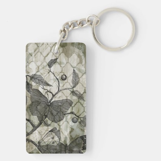 Porte-clés Papillons Arabesques I (Dos)